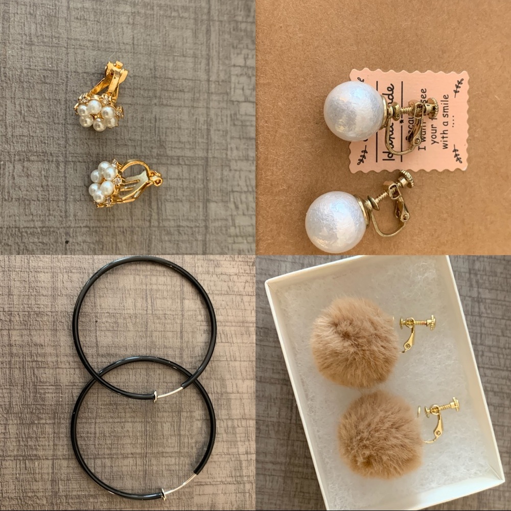 Clip-on earings bundle